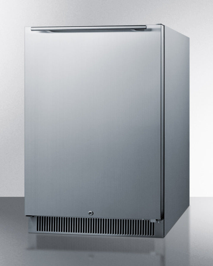 Summit 24" Wide Built-In Outdoor All-Refrigerator - CL68ROS