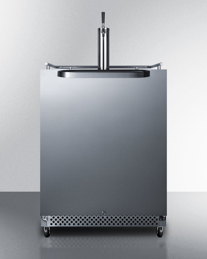 Summit 24" Wide Built-In Outdoor Wine Kegerator - SBC695OSWKD