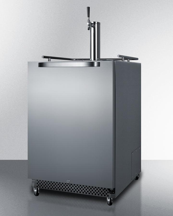 Summit 24" Wide Built-In Outdoor Wine Kegerator - SBC695OSWKD