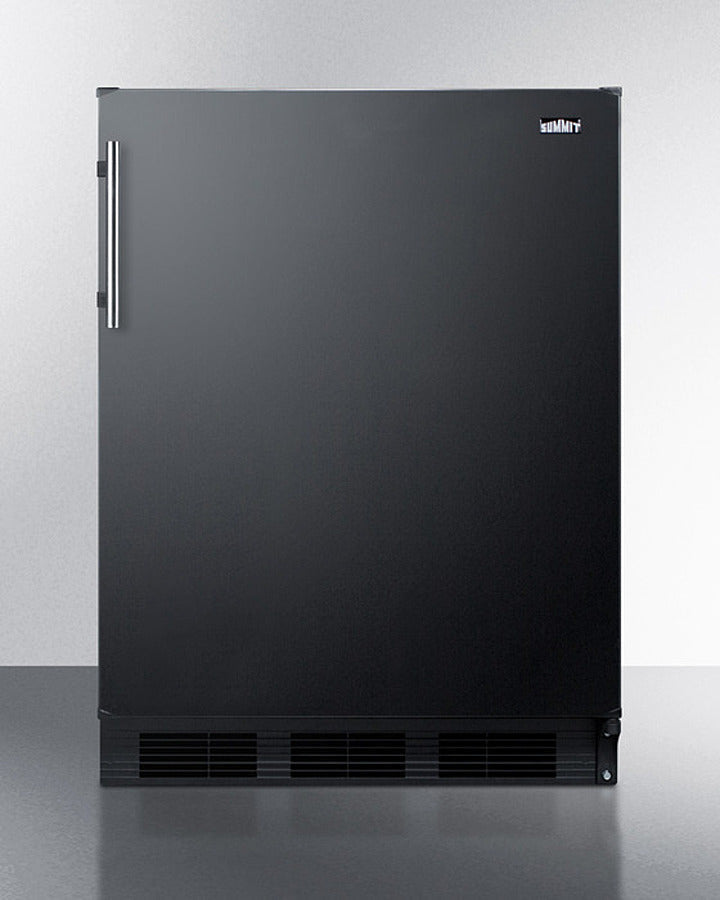 Summit 24" Wide Built-In Refrigerator-Freezer ADA Compliant - CT663BKBIADA