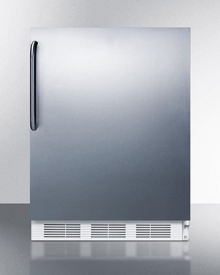 Summit 24" Wide Built-In Refrigerator-Freezer - CT661WCSS