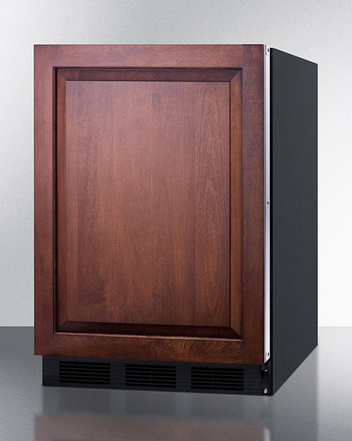 Summit 24" Wide Built-In Refrigerator-Freezer (Panel Not Included) - CT663BKBIIF