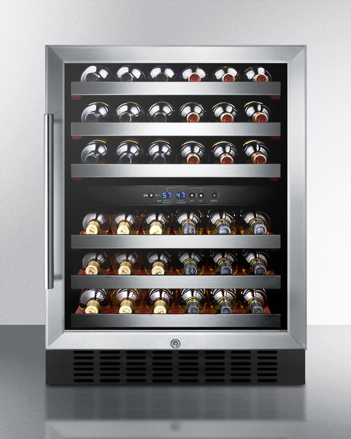 Summit 24" Wide Built-In Wine Cellar - SWC530BLBISTCSS