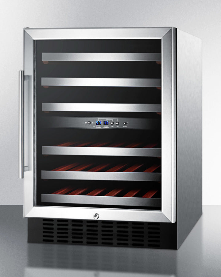 Summit 24" Wide Built-In Wine Cellar - SWC530BLBISTCSS