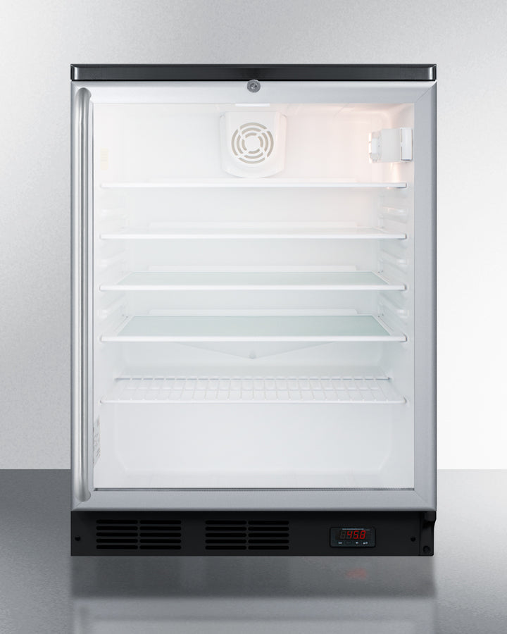 Summit 24" Wide Craft Beer Pub Cellar - SCR600BGLDTPUBSH