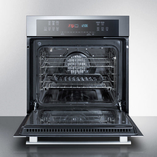 Summit 24" Wide Electric Wall Oven with Stainless Steel Exterior - SEW24SS