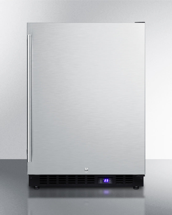 Summit 24" Wide Frost-Free Built-In All-Freezer - SCFF53BCSS