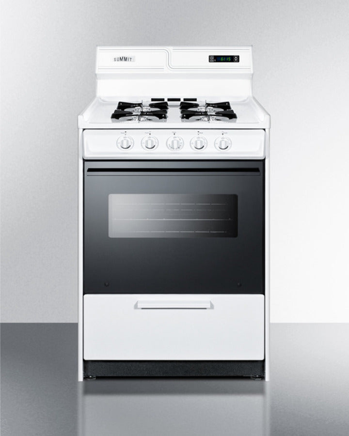 Summit 24" Wide Gas Range - WNM6307DK