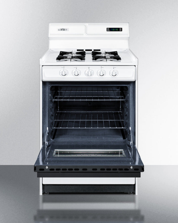 Summit 24" Wide Gas Range - WNM6307DK