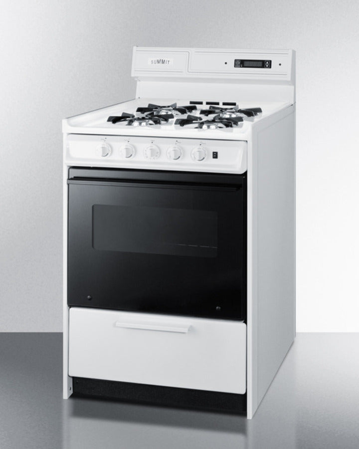 Summit 24" Wide Gas Range - WNM6307DK