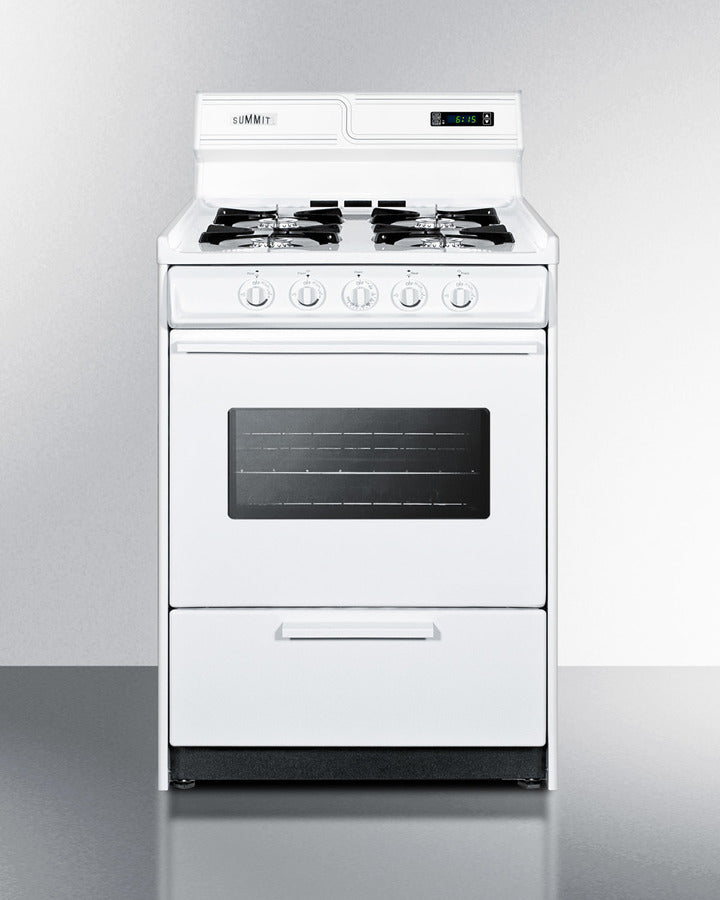 Summit 24" Wide Gas Range - WNM6307KW