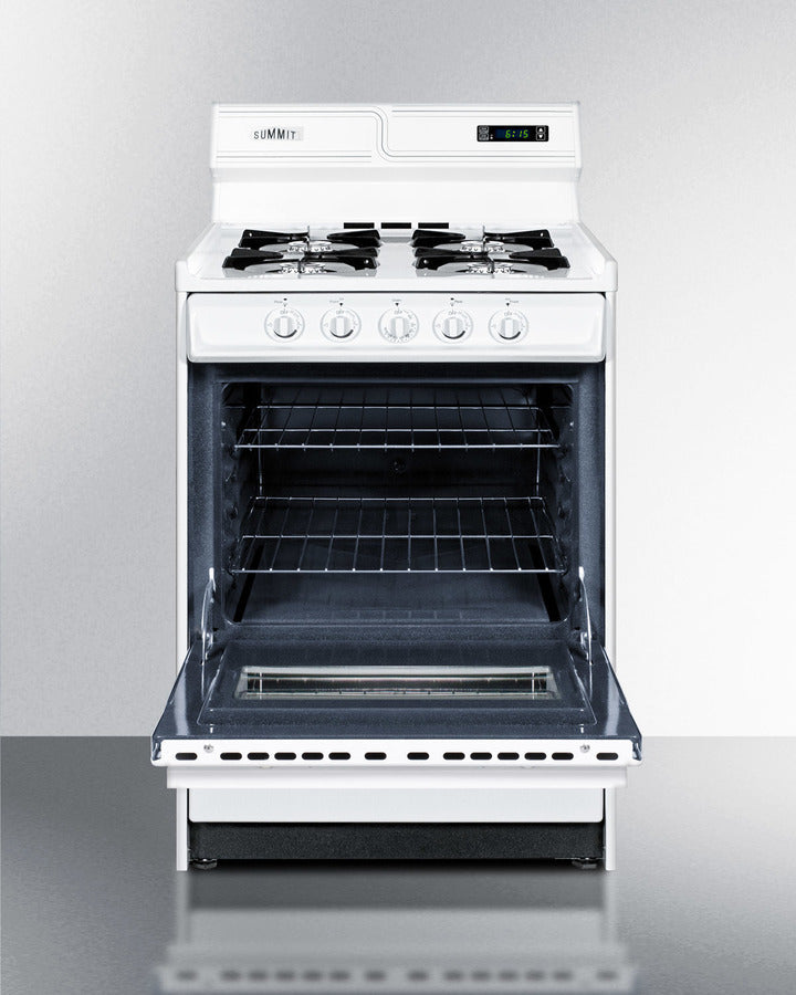 Summit 24" Wide Gas Range - WNM6307KW