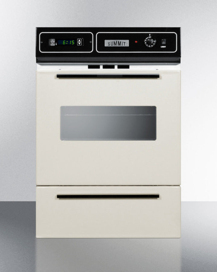 Summit 24" Wide Gas Wall Oven - STM7212KW