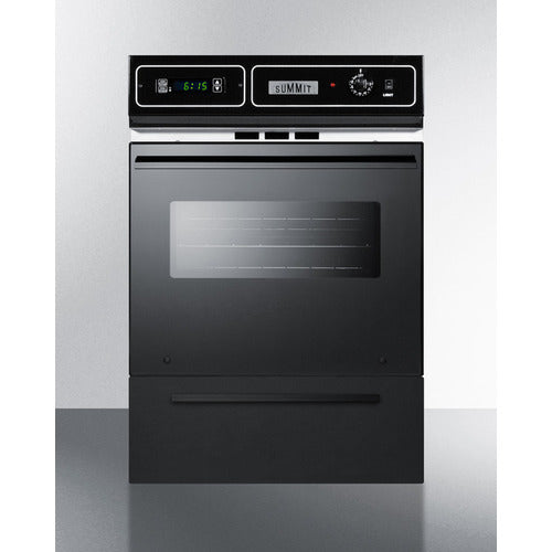 Summit 24" Wide Gas Wall Oven - TTM7212KW