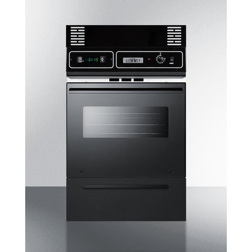 Summit 24" Wide Gas Wall Oven - TTM7212KW