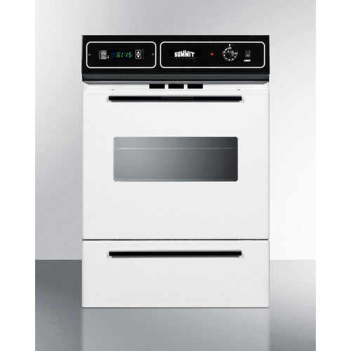 Summit 24" Wide Gas Wall Oven - WTM7212KW