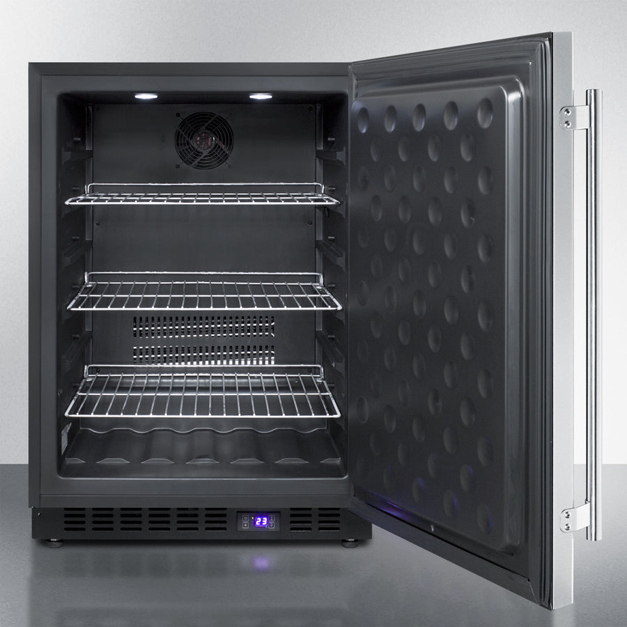 Summit 24" Wide Outdoor All-Freezer - SPFF51OSCSS
