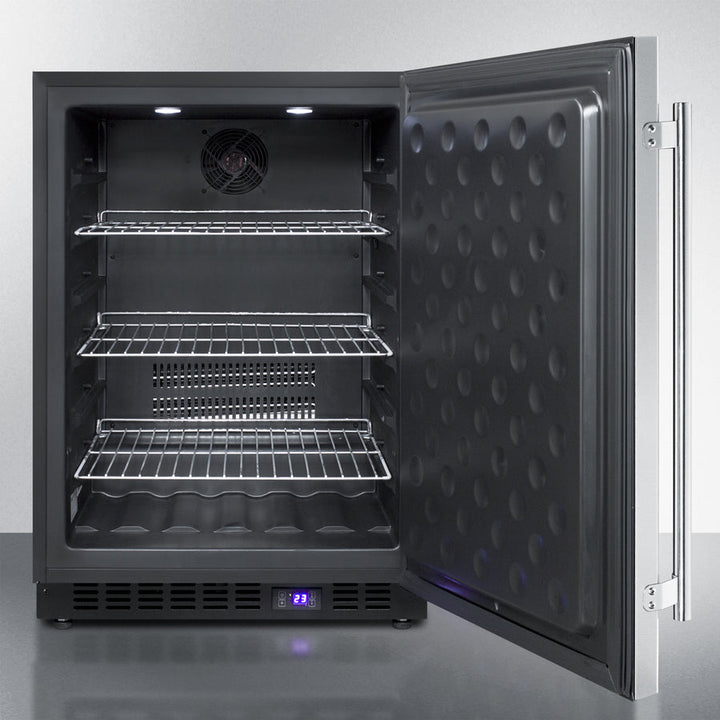 Summit 24" Wide Outdoor All-Freezer - SPFF51OSCSS