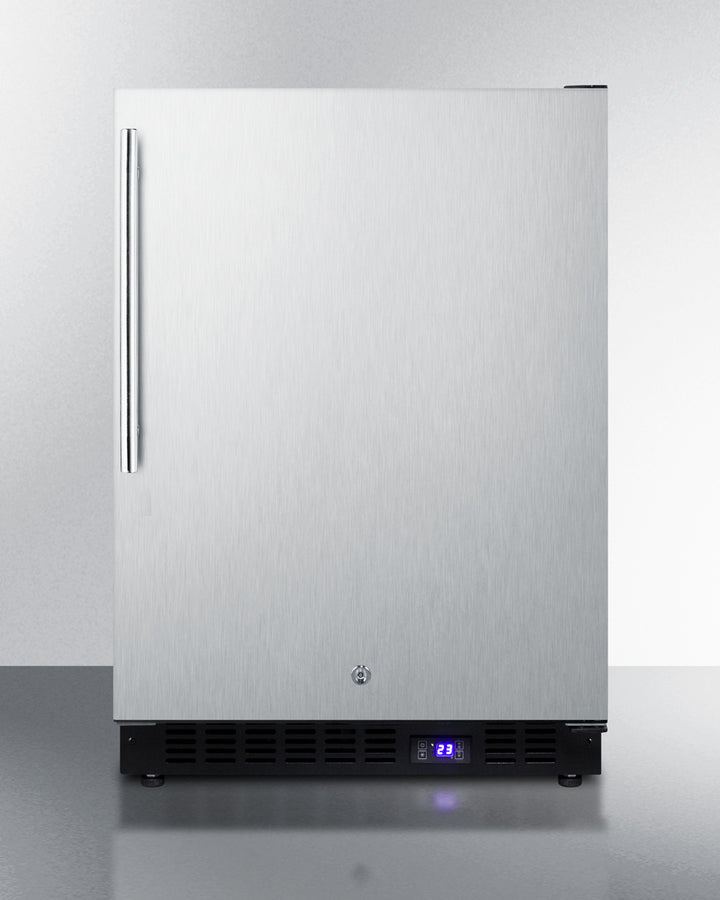 Summit 24" Wide Outdoor All-Freezer - SPFF51OSCSSHV