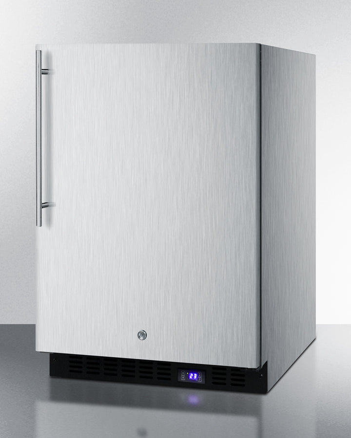 Summit 24" Wide Outdoor All-Freezer - SPFF51OSCSSHV