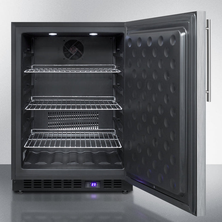 Summit 24" Wide Outdoor All-Freezer - SPFF51OSCSSHV