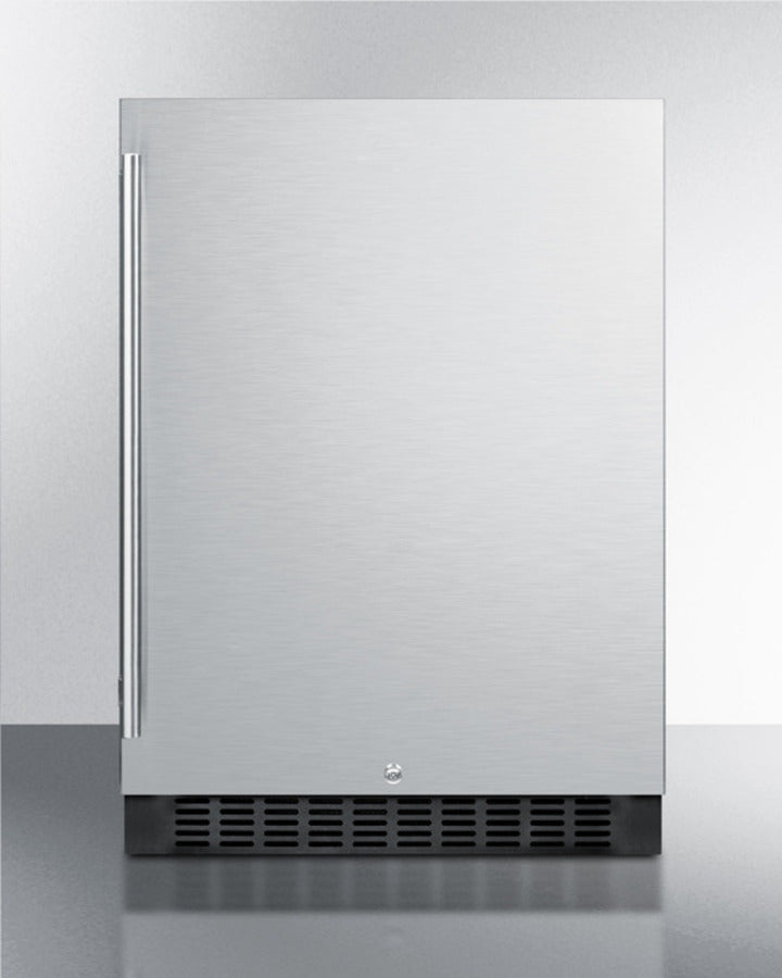 Summit 24" Wide Outdoor All-Refrigerator - SPR627OSCSS