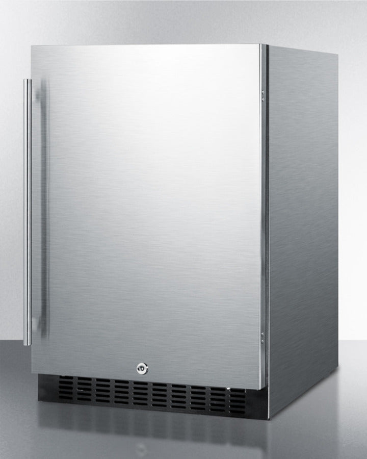 Summit 24" Wide Outdoor All-Refrigerator - SPR627OSCSS