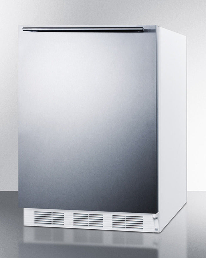 Summit 24" Wide Refrigerator-Freezer - CT661WSSHH