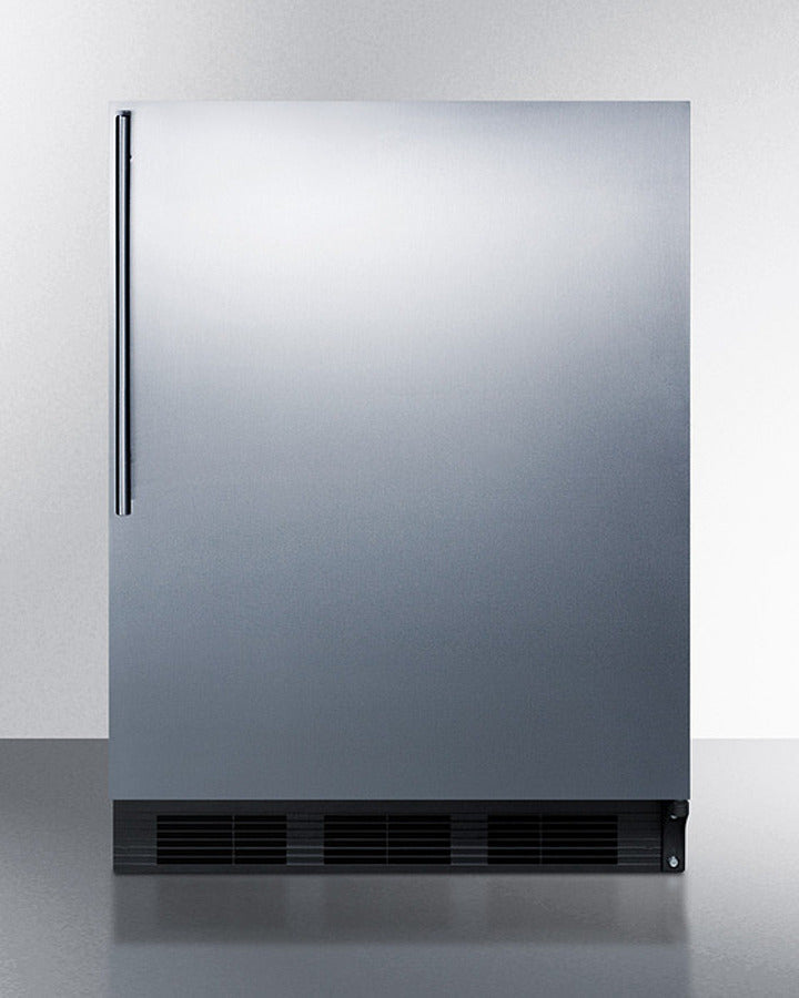 Summit 24" Wide Refrigerator-Freezer - CT663BKSSHV