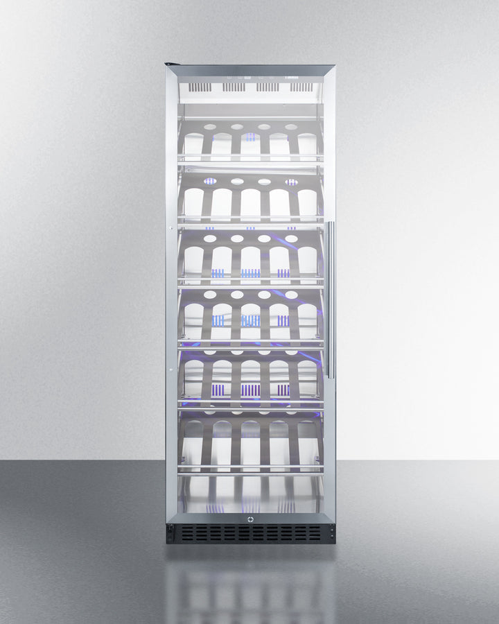 Summit 24" Wide Single Zone Commercial Wine Cellar - SCR1401LHCHCSS