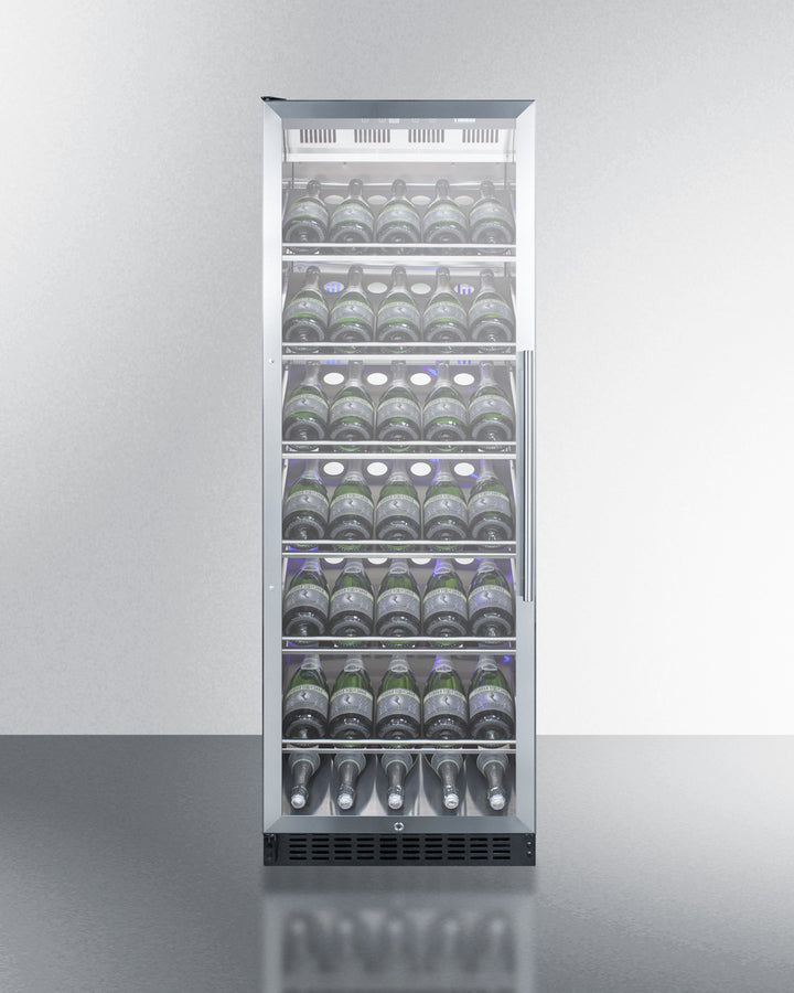 Summit 24" Wide Single Zone Commercial Wine Cellar - SCR1401LHCHCSS