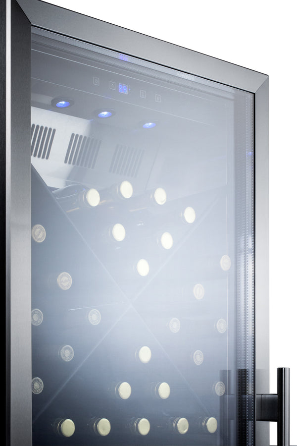 Summit 24" Wide Single Zone Commercial Wine Cellar - SCR1401LHX