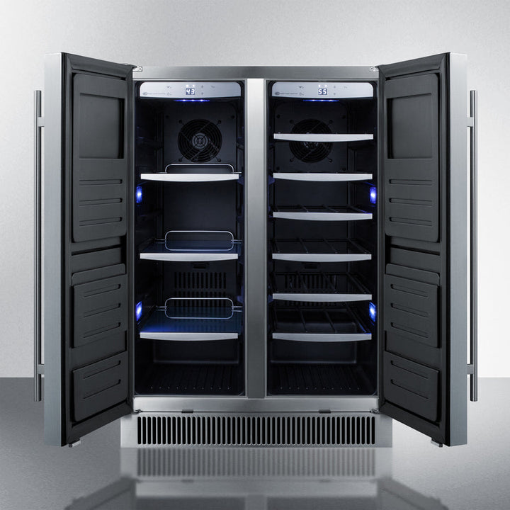 Summit 24" Wide Wine/Beverage Center - SWBV24SS
