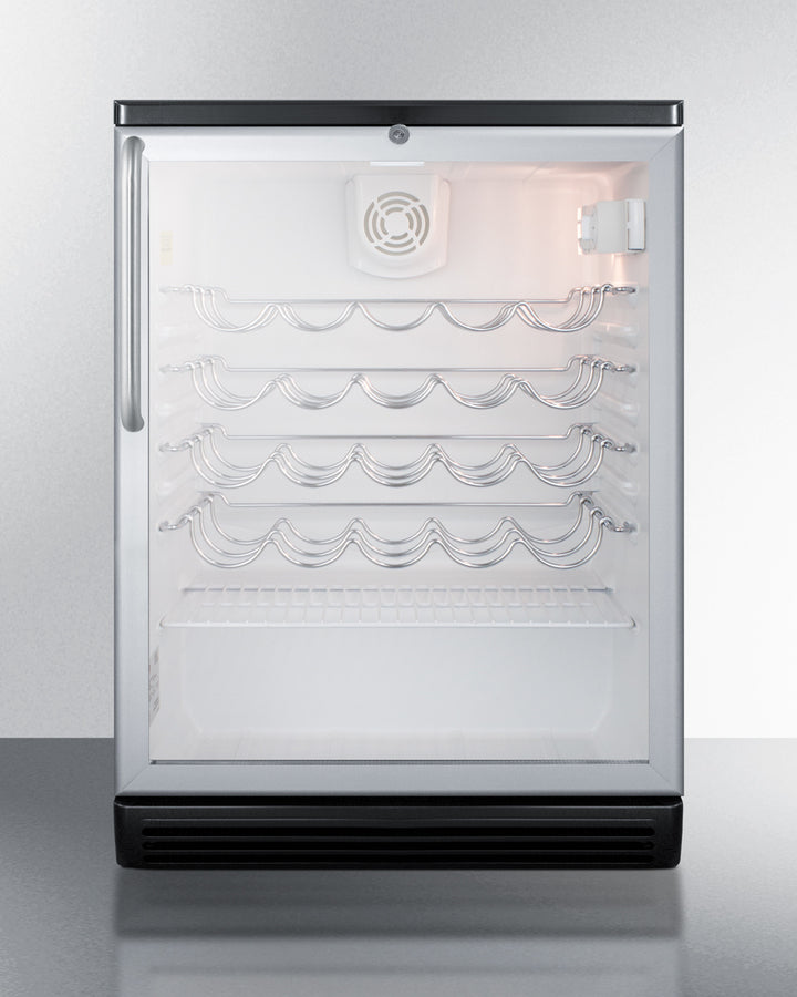 Summit 24" Wide Wine Cellar - SWC6GBLTB