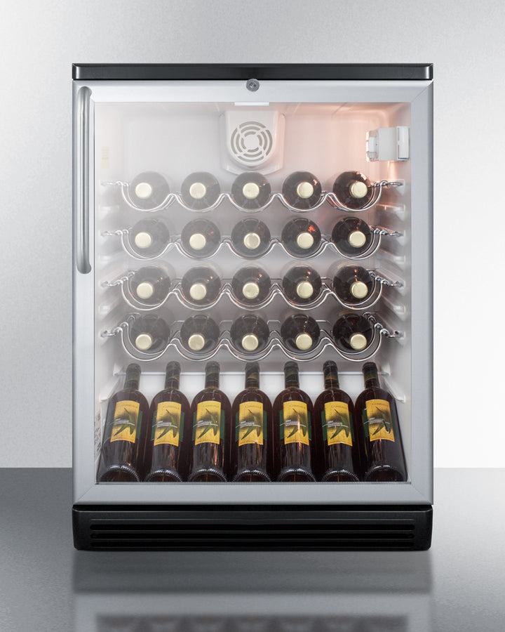 Summit 24" Wide Wine Cellar - SWC6GBLTB