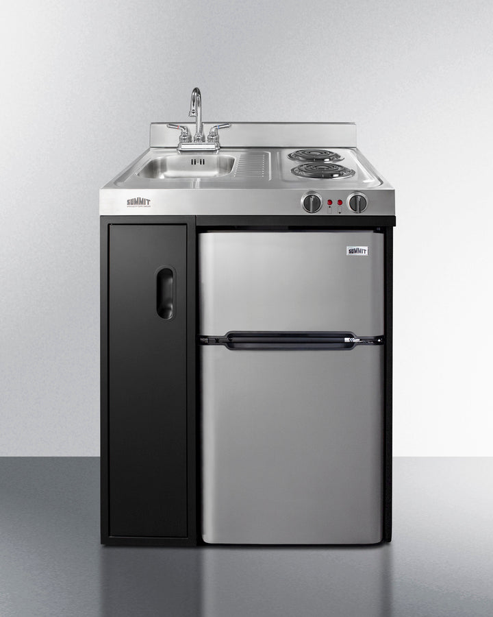 Summit 30" Wide All-In-One Kitchenette - C30ELBK