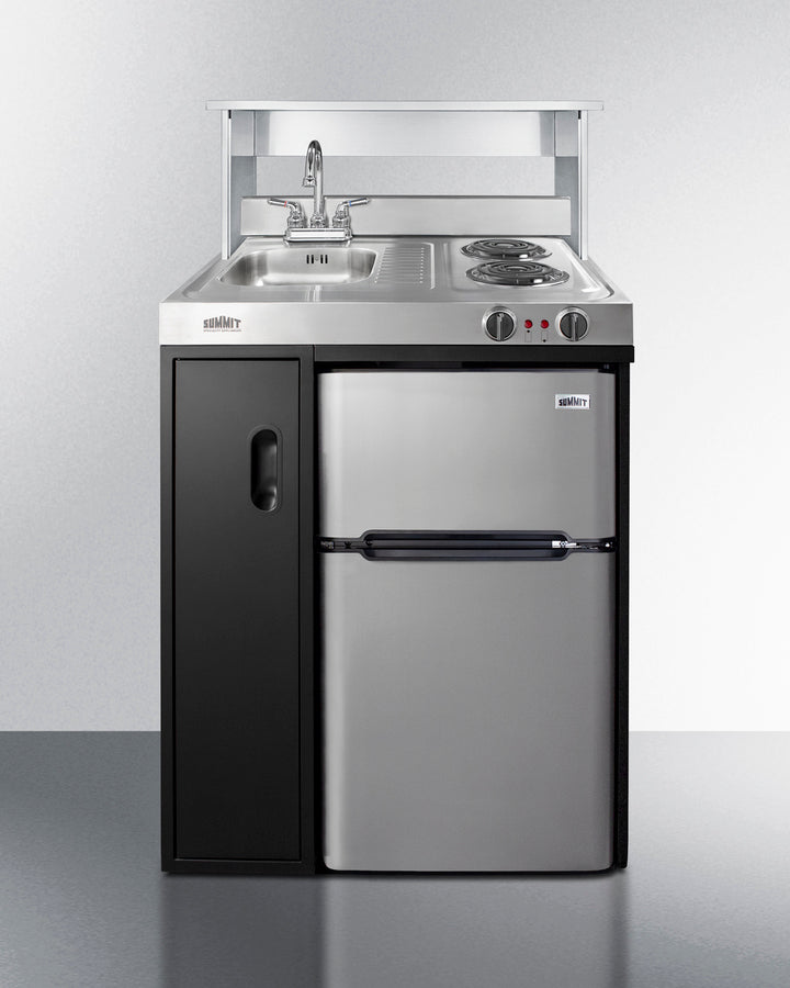 Summit 30" Wide All-In-One Kitchenette - C30ELBK