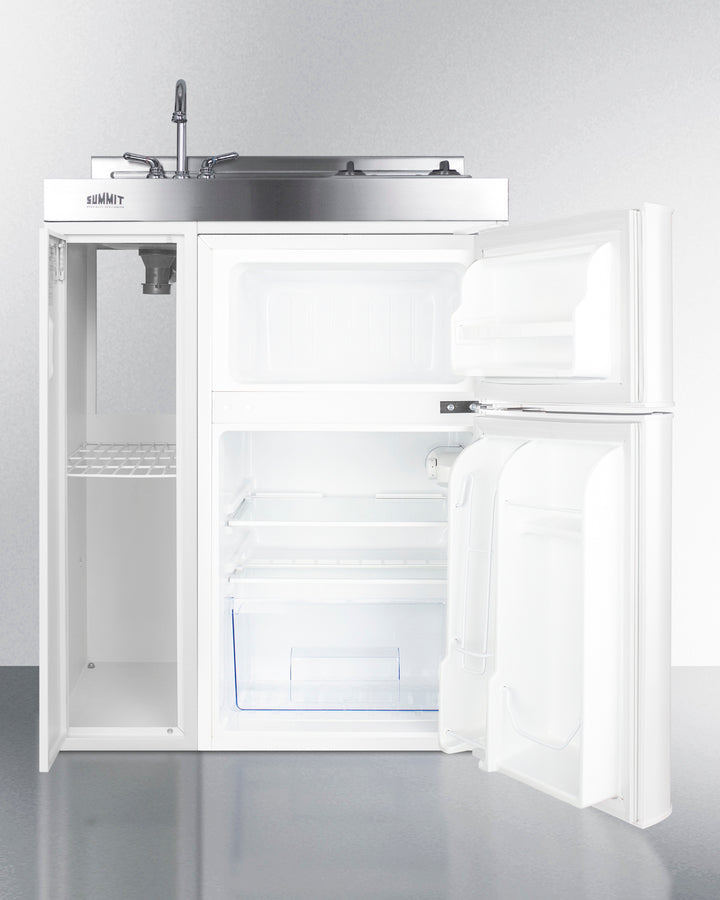 Summit 30" Wide All-In-One Kitchenette - C30ELGLASS