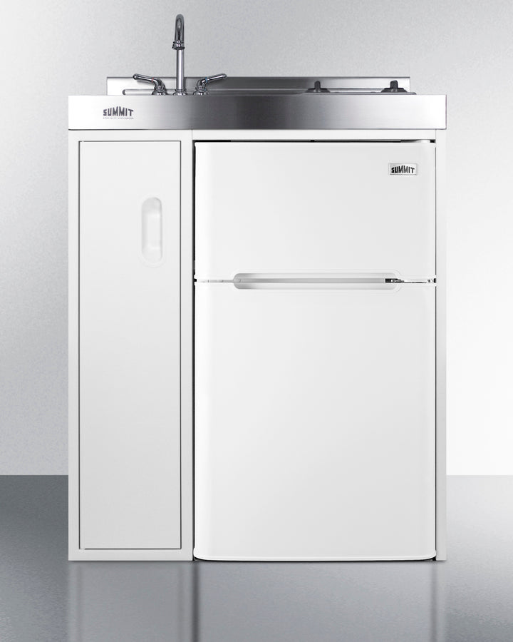 Summit 30" Wide All-In-One Kitchenette - C30ELGLASS