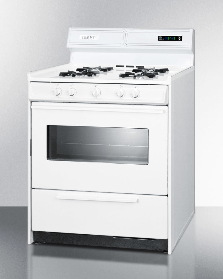 Summit 30" Wide Gas Range - WNM2307KW