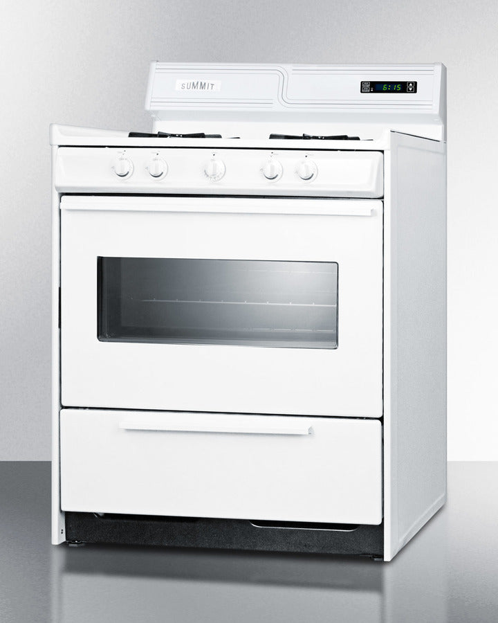 Summit 30" Wide Gas Range - WNM2307KW