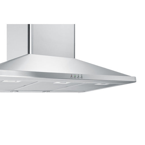 Summit 30" Wide Wall-Mounted Range Hood in Stainless Steel - SEH3630