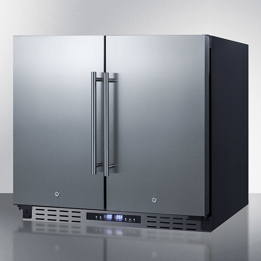 Summit 36" Wide Built-In Refrigerator-Freezer ADA Compliant - FFRF36ADA