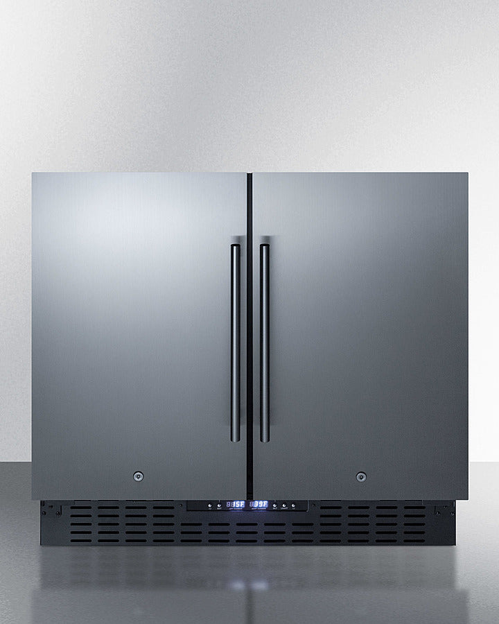 Summit 36" Wide Built-In Refrigerator-Freezer - FFRF36