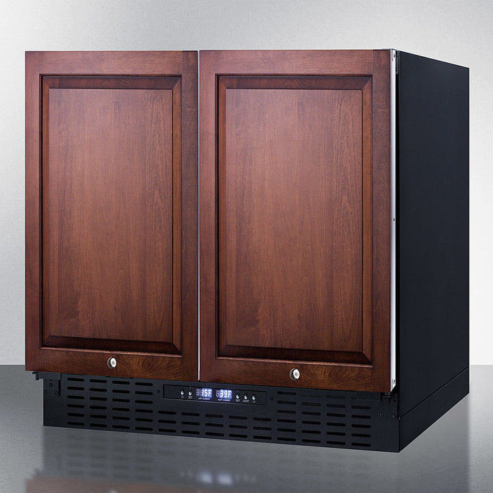 Summit 36" Wide Built-In Refrigerator-Freezer with Integrated Door Frame - FFRF36IF