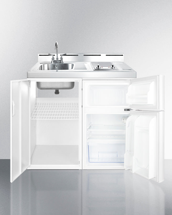 Summit 39" Wide All-In-One Kitchenette - C39ELGLASS