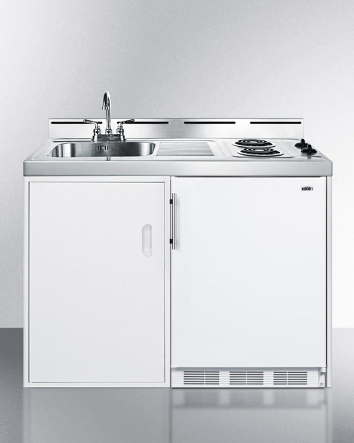 Summit 48" Wide All-In-One Kitchenette - C48EL