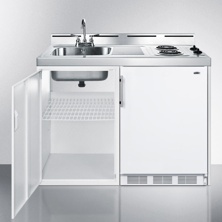 Summit 48" Wide All-In-One Kitchenette - C48EL
