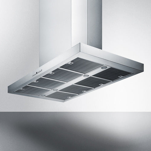 Summit 48" Wide Island Hood in Stainless Steel - SEIH4648CV4