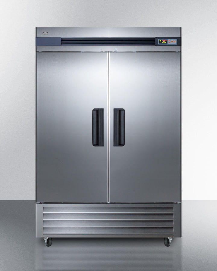 Summit 49 Cu.Ft. Frost-Free Reach-In Two-Door All-Freezer - SCFF497